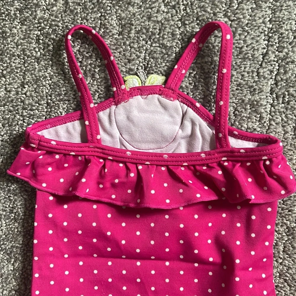 🥰 2/$20 Gymboree Baby Girl Pink Swim Suit - Picture 4 of 5
